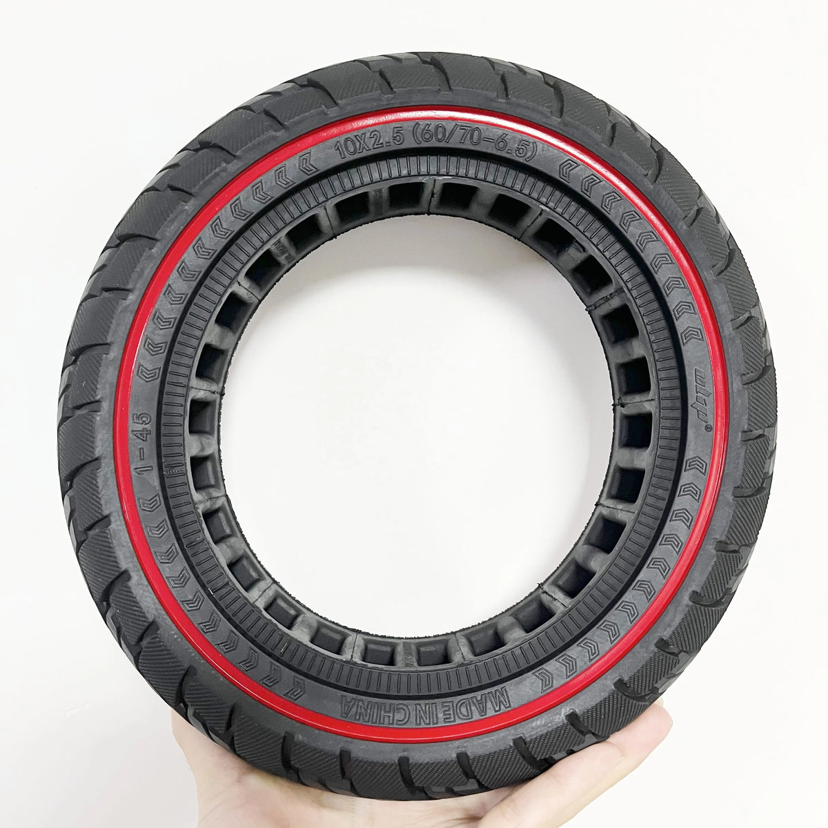 Ulip 10x2.5 Solid Tyre 60/70-6.5 Solid Tire 10Inch Tyre for Electric Scooter Parts Accessories