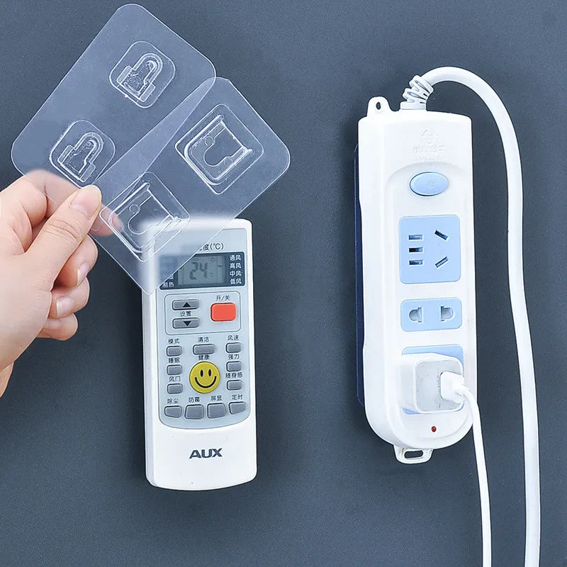 Yiwu Double-Sided Adhesive Wall Hooks Waterproof Transparent Heavy-Duty Self-Adhesive Wall Hooks Storage Holder
