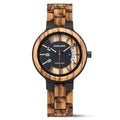 For DODO DEER Customized Logo Women's Vintage Charm Wooden Watch Private Label Antique Fashion with Seiko Movement Surprise Gift