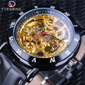 China Factory Custom Latest Male Luxury Forsining Watch Private Label Favor Skeleton Automatic Mechanical Watches for Man