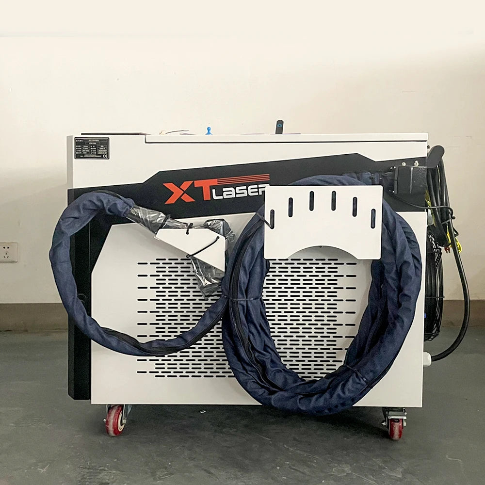 XT New Energy-Efficient 1500W Water Cooled Continuous Fiber Laser Super Handheld Welder Cypcut Control 1064-1070nm Easy Carbon