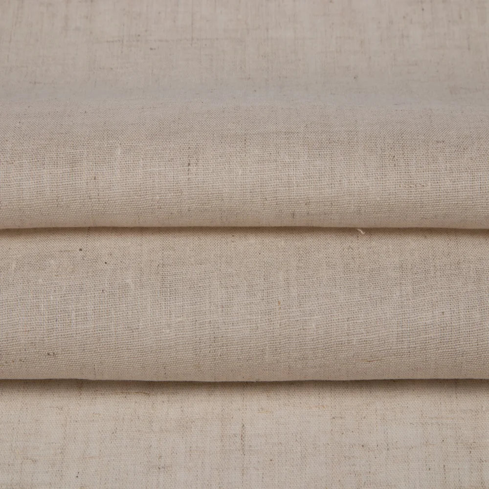 Hot Sale 6704# Lightweight Linen Cotton Fabric 55% Linen 45% Cotton Plain Solid Color for Clothing Dresses Curtains Sofas