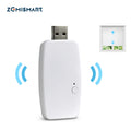 Zemismart Wifi Dongle for AOK Am15 Am25 Blind Motor Mini Design with App Control & RF Motor for Smart Life
