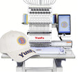 Dahao 2025 Digital Retail Single Head Embroidery Machine Customized 500*350 15 Needles 1200 Rpm Bearing Home Use New