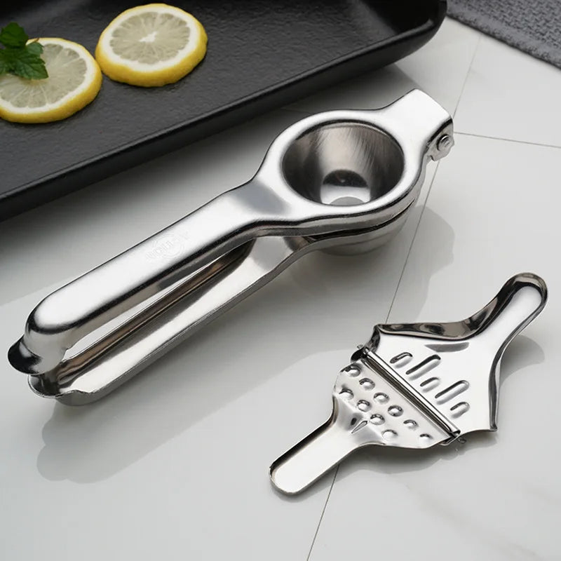 Wholesale Stainless Steel Manual Fruit & Vegetable Juicer Kitchen Gadget for Lemon Orange Lime & Citrus Citrus Clip