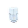 4ml Square Transparent Pink Lipstick Tube Bottle Empty Cosmetic Container Plastic Brush ABS Plastic Lipstick Tubes Yolio Lp-009