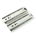12.7mm Thick 45mm Wide Thickened Three Section Steel Ball Guide Rail Drawer Furniture Cabinet Slide Rail with a Load of 45KG