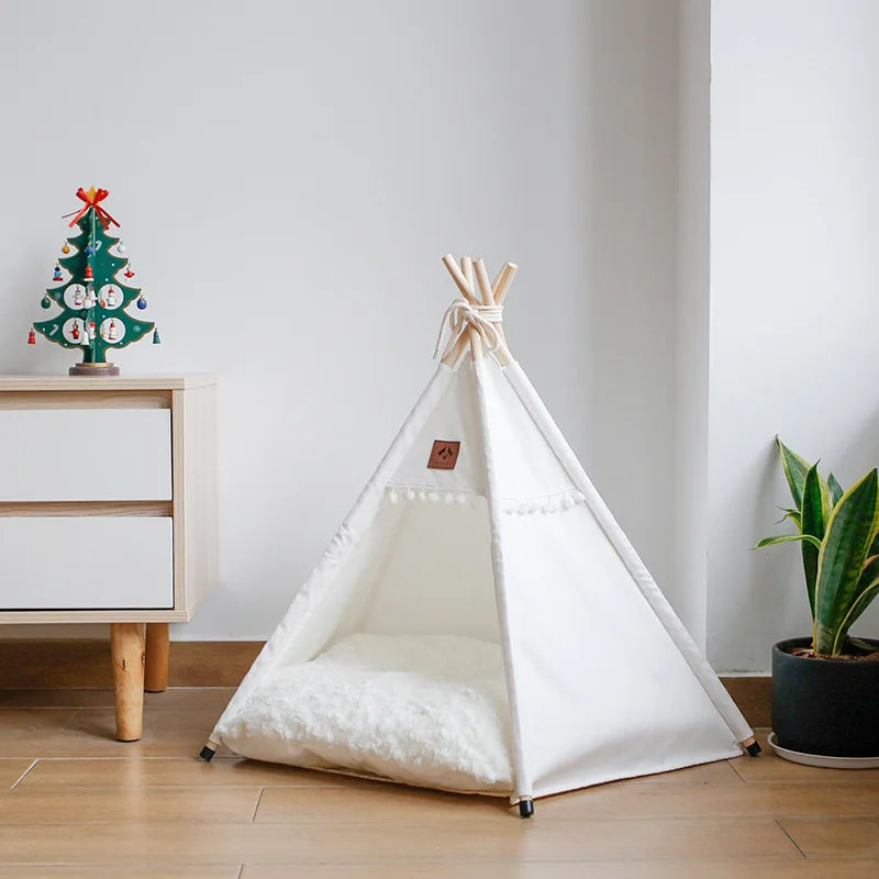 Wind Valley Breathable Cotton Pet Tent Tear Resistant Dog House Bulk Price Indoor Use Factory Direct OEM ODM