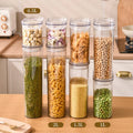 Large-Capacity Kitchen Storage Jar Food Grade Plastic Container for Noodles Dried Fruit Tea Dry Goods Sealed Jar Design MegaBDM