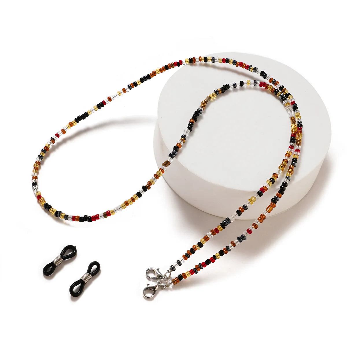 New Fashion Eyeglass Chains for Women Pear Sunglasses Chains Glasses Cord Holder Eyewear Beads Lanyard Necklace Strap Rope