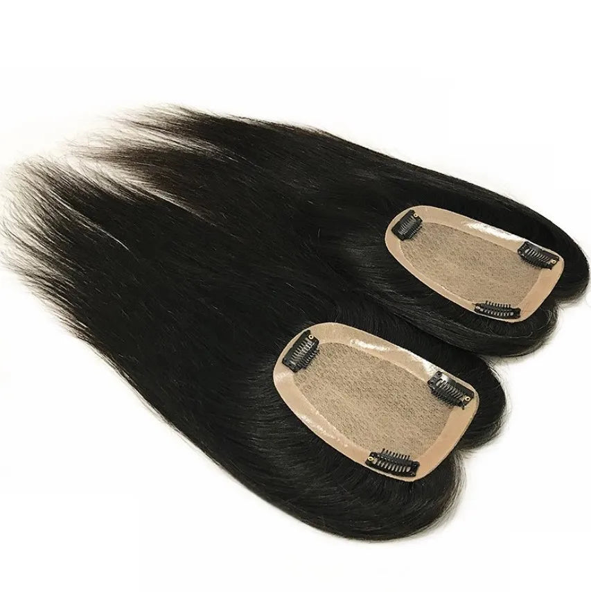 Silk Base Human Hair Topper Topper Human Hair  Toppers for Women Human Hair