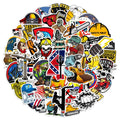 50PCS Cool Electricians Oilfield Construction Workers Hard Hat Toolbox Mechanic Sticker