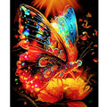 Diy Painting by Numbers for Adults Butterfly Picture on Numbers Acrylic Paint Canvas Painting Starter Kits Diy Gift for Home MegaBDM