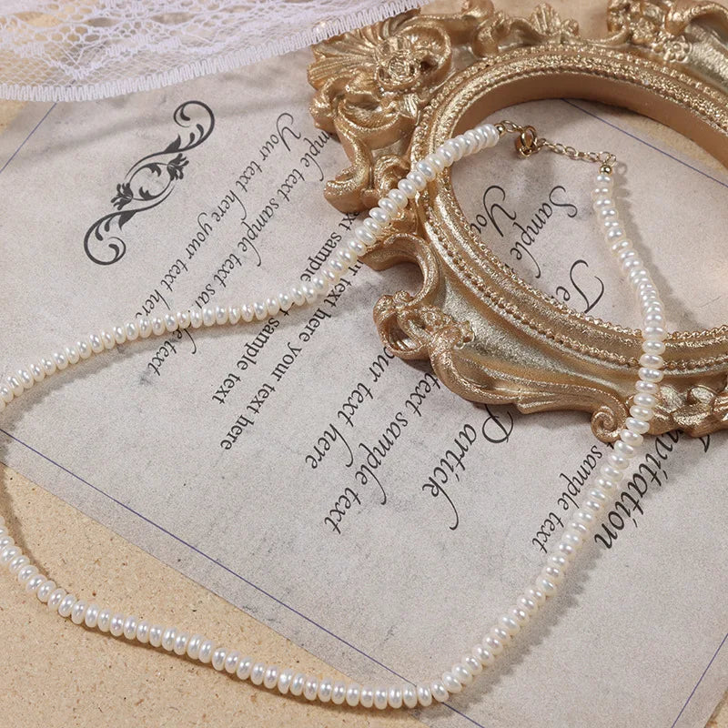 Latest Design 14K Gold Filled Jewelry Handmade Pearl Planet Necklace Saturn Wedding Necklace for Women
