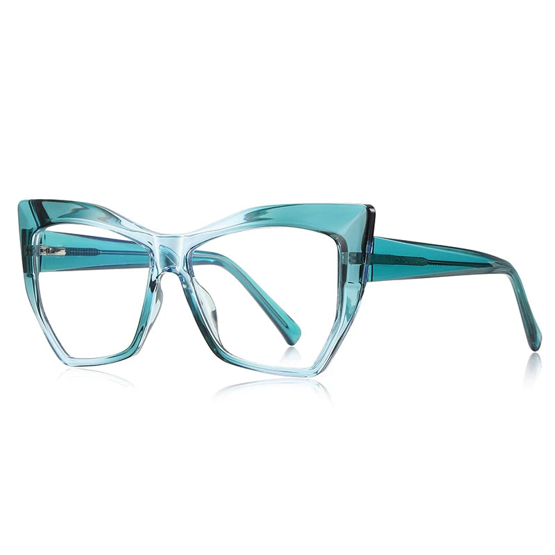 Superhot Eyewear 32070  Fashion 2023 Women Cat Eye Reading  Computer Anti Blue Light Lenses Glasses