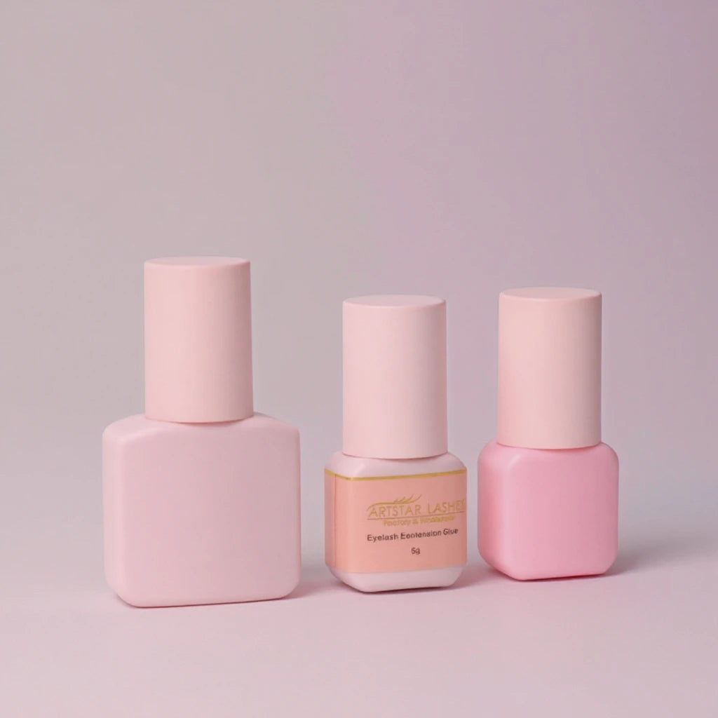 Private Label Individual 0.5/1/2 Second Lash Glue Waterproof Adhesive Lash Glue 45%-75%RH Humidity
