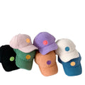 Korean Luxury Cap for Boys and Girls Plush Warm Gorras Embroidery Winter Baseball Hat in Stock Common Fabric Feature