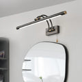 European Mirror Lights American LED Mirror Headlight Retro Bathroom Mirror Cabinet Lamp Anti-fog Light No Punch Lighting