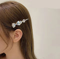 Fashion Hairpin Crystal Custom Designer Cute Bowknot  Korean Clips Hair Jewelry Accessories Women