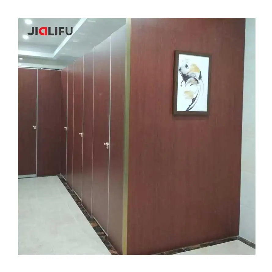 Premium Modern Jialifu Waterproof HPL Honeycomb Board Toilet Partition Cubicle for Hotel