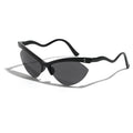 Women Sunglasses Brand Designer Sun Shades Semi Frame Modern Sun Glasses Cat Eye Custom logo