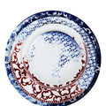 12 Inch Moroccan Ceramic Plate Striped Kitchen Utensils Creative African Dessert Round Bone China Charger Steak Dinner Plates