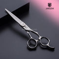 440C Steel Japanese Barber Professional Hair Cutting Scissors With Damascus Coating