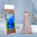 43 Inch Touch Screen Selfie Full Body Photobooth Mirror With Printer Tray 65 Inch Magic Mirror Photo Booth Machine for Wedding MegaBDM