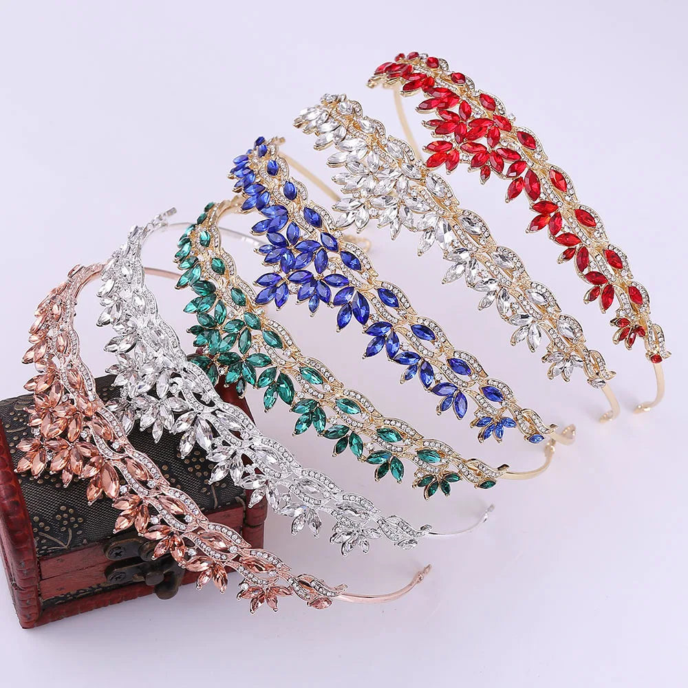 Wholesale Wedding Hair Accessories Rhinestone Bridal Pageant Princess Tiara Crown