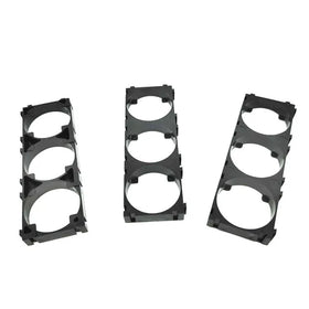 Cylindrical Plastic 2P & 3P Battery Bracket 32650 Li-ion Cell Holder for Battery Pack