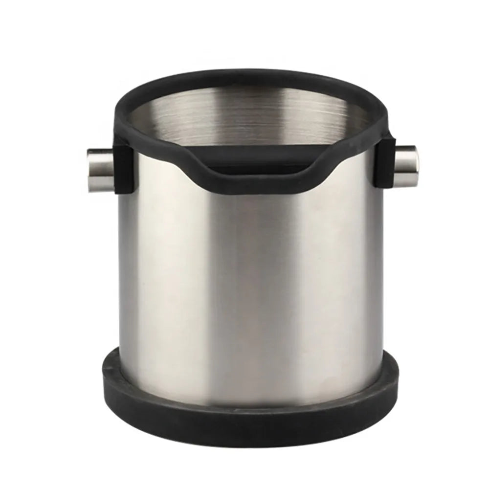 New Stainless Steel Large Capacity Barista Tool Coffee Knock Box