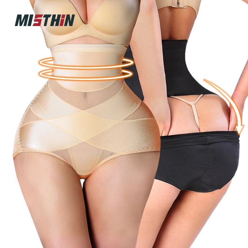 Hot Sale Women Control Panties Butt Lifter High Belly Waisted Plus Size Body Shaper