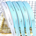 Factory Wholesale Gift Ribbon Personalized Printed logo Holiday Party Decoration Packaging Ribbon