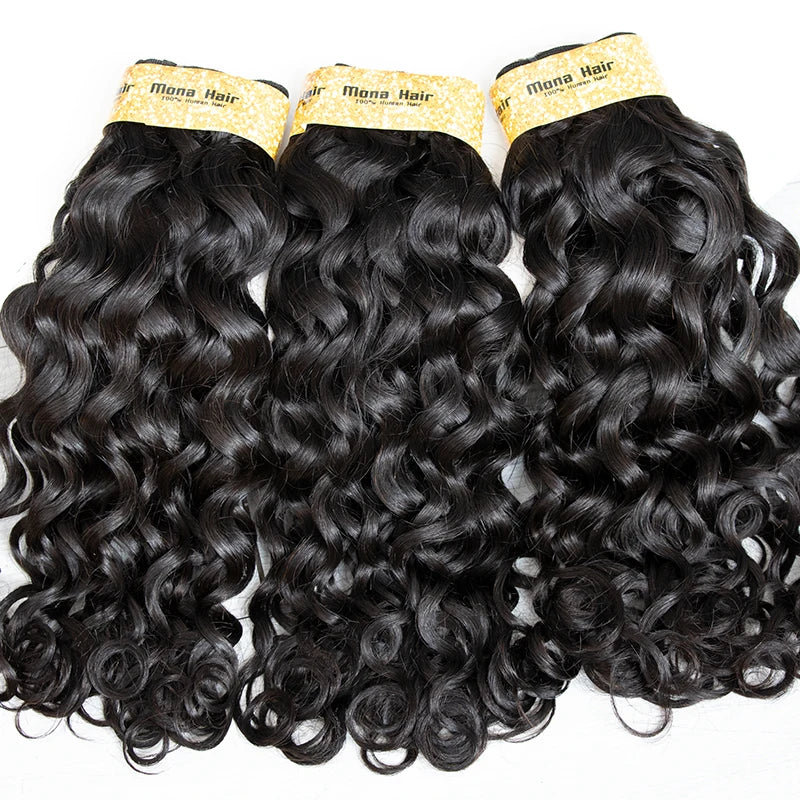 100% Human Hair Vendors Best Selling Natural Color Can Be Dyed Water Wave Brazilian Weft