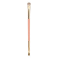 Private Label Professional Synthetic Hair Wooden Handle Double End Eyebrow and Eyeliner Brush