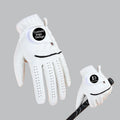 Men's Custom Logo Breathable PU Leather Golf Gloves for Left Hand New Adult Sports Accessory