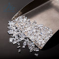 Holycome Vvs Brilliant Trapezoid Paving Loose Diamond Moissanite Stones for Jewelry Making