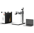 20w 30w 60w JPT M7 MOPA Split Desk Portable Type Color Fiber Laser Marking Machine Price Fiber Laser Engraver for Metal Sale