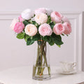 AF10909 Wholesale Price Silk Artificial Real Touch Roses Promotional Oem Latex Real Touch Rose for Wedding Home Decor