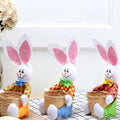 2022 Easter Novelty DIY Rabbit Basket Easter Gift Basket Happy Easter