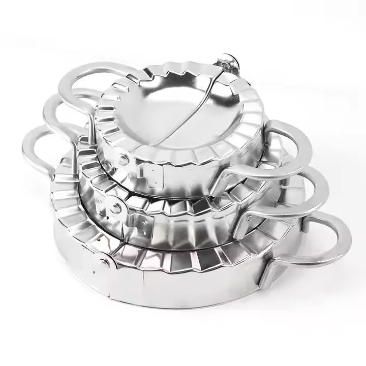 Stainless Steel Dumpling Maker Manual Empanada Press Dumpling Wrappers Mold Dough Press Cutter Kitchen Accessory