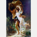 5D Full Drills Diamond Painting Canvas Painting Portrait Wholesale DIY Rhinestone Embroidery Cross Stitch Kit Mosaic Home Decor
