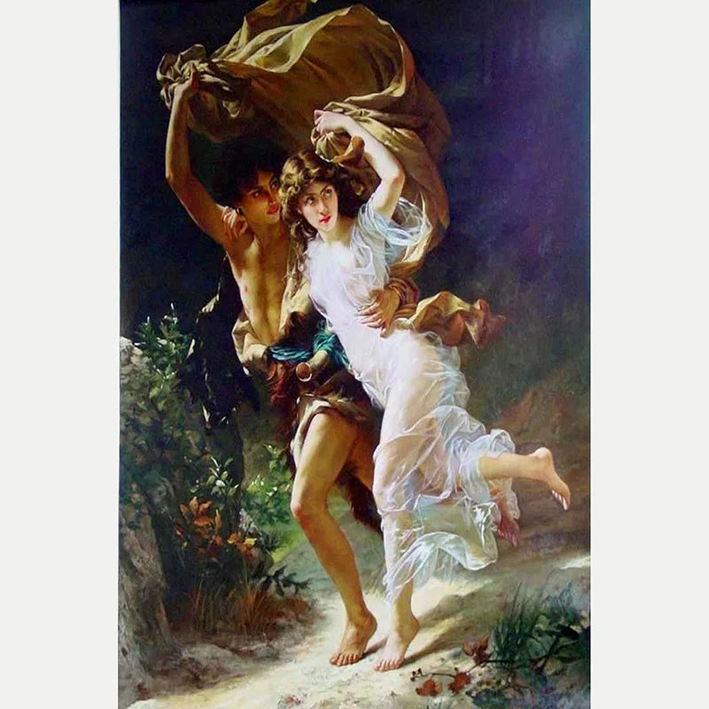 5D Full Drills Diamond Painting Canvas Painting Portrait Wholesale DIY Rhinestone Embroidery Cross Stitch Kit Mosaic Home Decor
