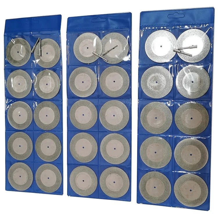 Mini Diamond Cutting Disc Circular Saw Blade Set for Dremel Drill Rotory Tools Accessories Diamond Grinding Wheel Abrasive Disc