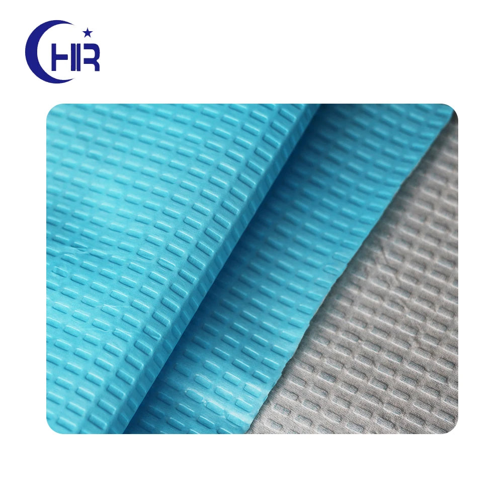 Airlaid Paper Laminated/coated PE Film Super Water Absorbent Breathable Hydrophobic Fusible Nonwoven Lightweight Anti-static