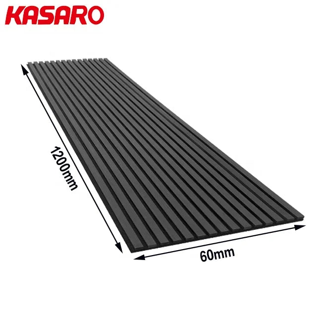Modern Designed Natural Oak Acoustic Slat Wood Wall Panels Foam Wood Soundproof Panels for Office