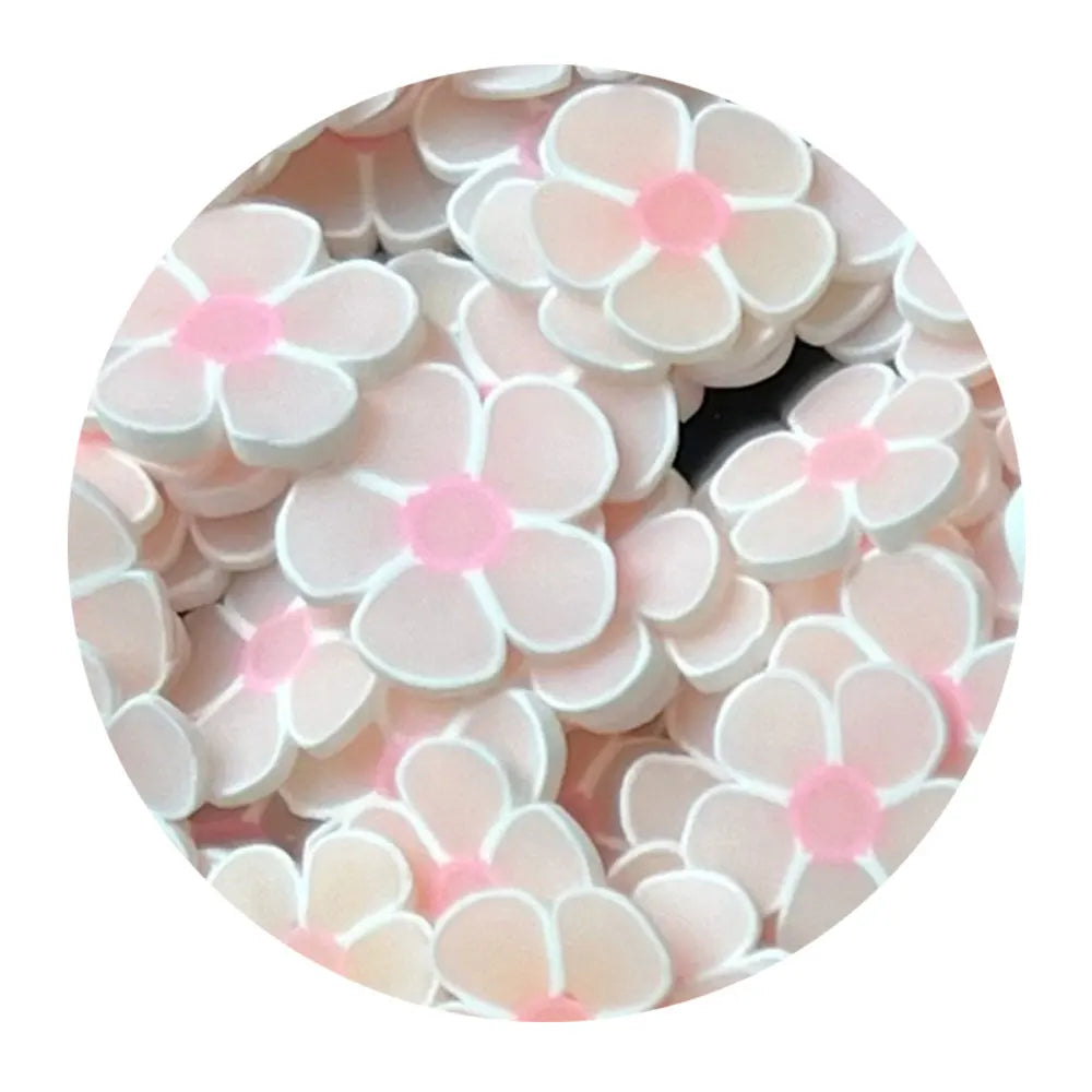 Luminous Polymer Clay Flower Sprinkles Crafts Clay Slices Scrapbooking for Embellishments Nail Stickers Art Decoration