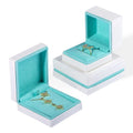 2023 Wholesale White Western Jewelry Boxes Paper Boxes for Packiging Jewelry No logo