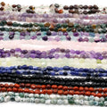 Wholesale Natural Stone Loose Beads 6mmx8mm Irregular Green Jade Strand Beads for Jewelry Making