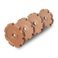 50*7mm Gear Shaped Tungsten Steel Tire Polishing Wheel & Grinding Head Universal Tire Repair Tool OEM Customizable YIJING YJ9001
